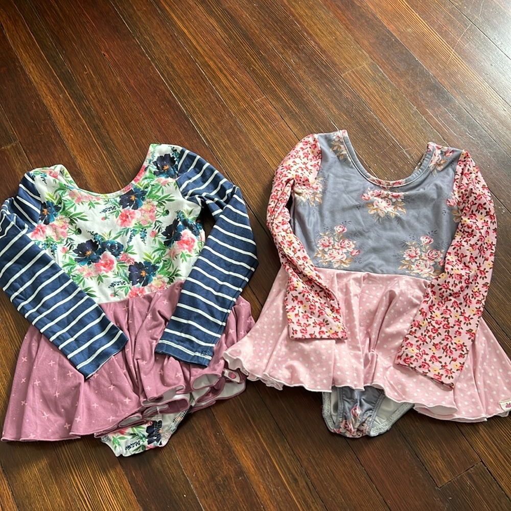2 leotard tutus